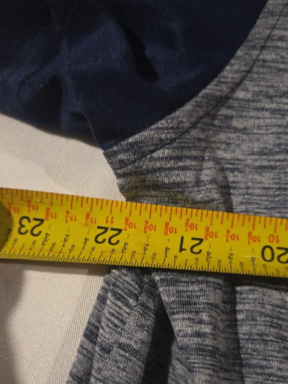 Majestic Navy and Heather Gray Team Polo - Picture 5 of 6